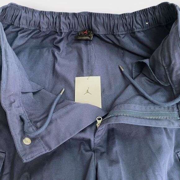 Nike Jordan Howard University Team Issued Navy Cargo Utility Pants FJ9325-419 - Picture 10 of 12